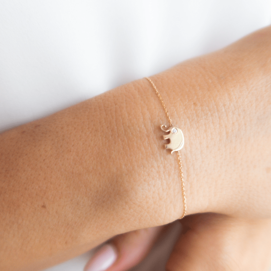 Lucky Ellie Elephant Bracelet - Close View 2