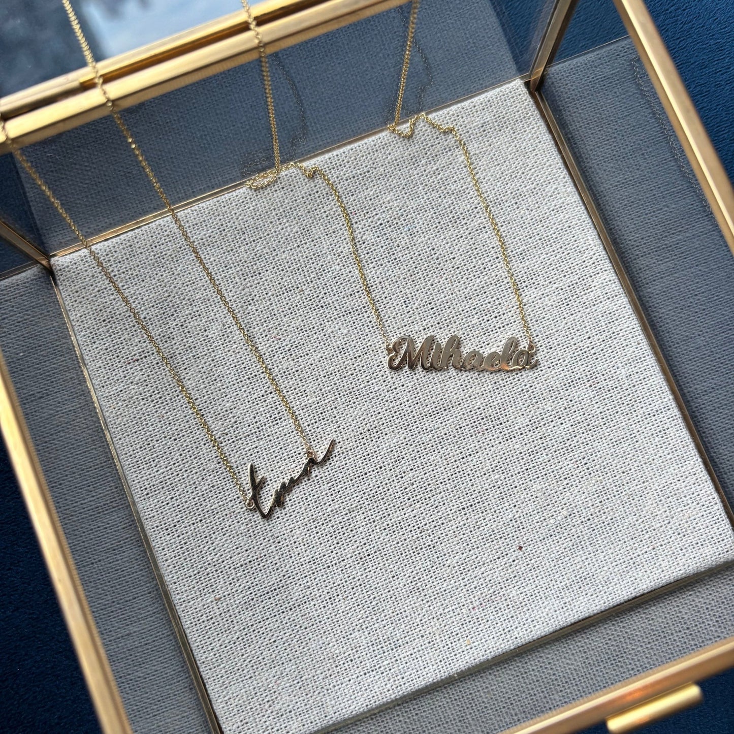 Custom Cursive Name Necklace | Personalized Jewelry Gift - Lu and Lo Jewellery