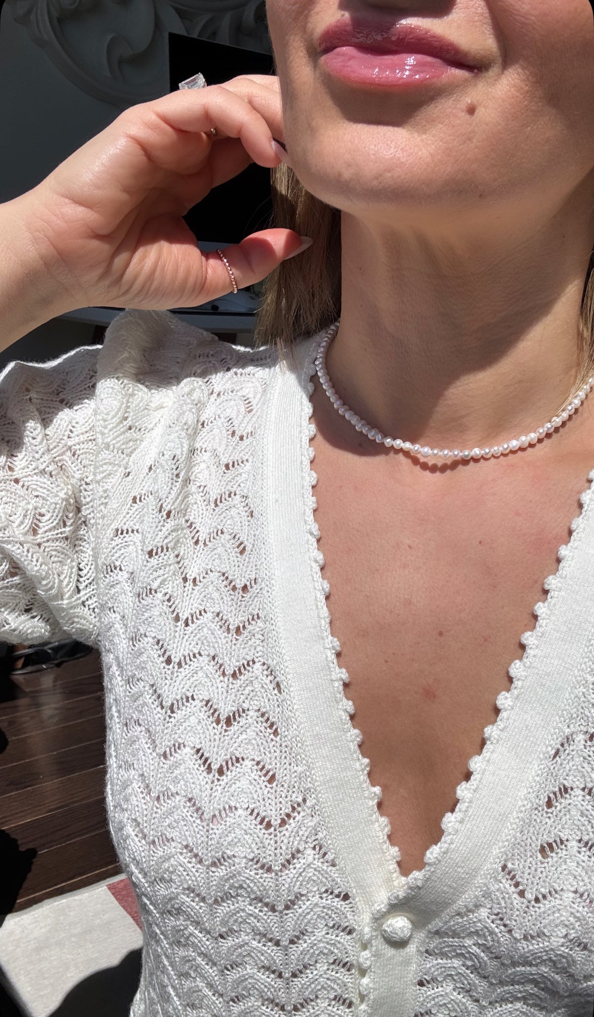 Pearl Choker Necklace