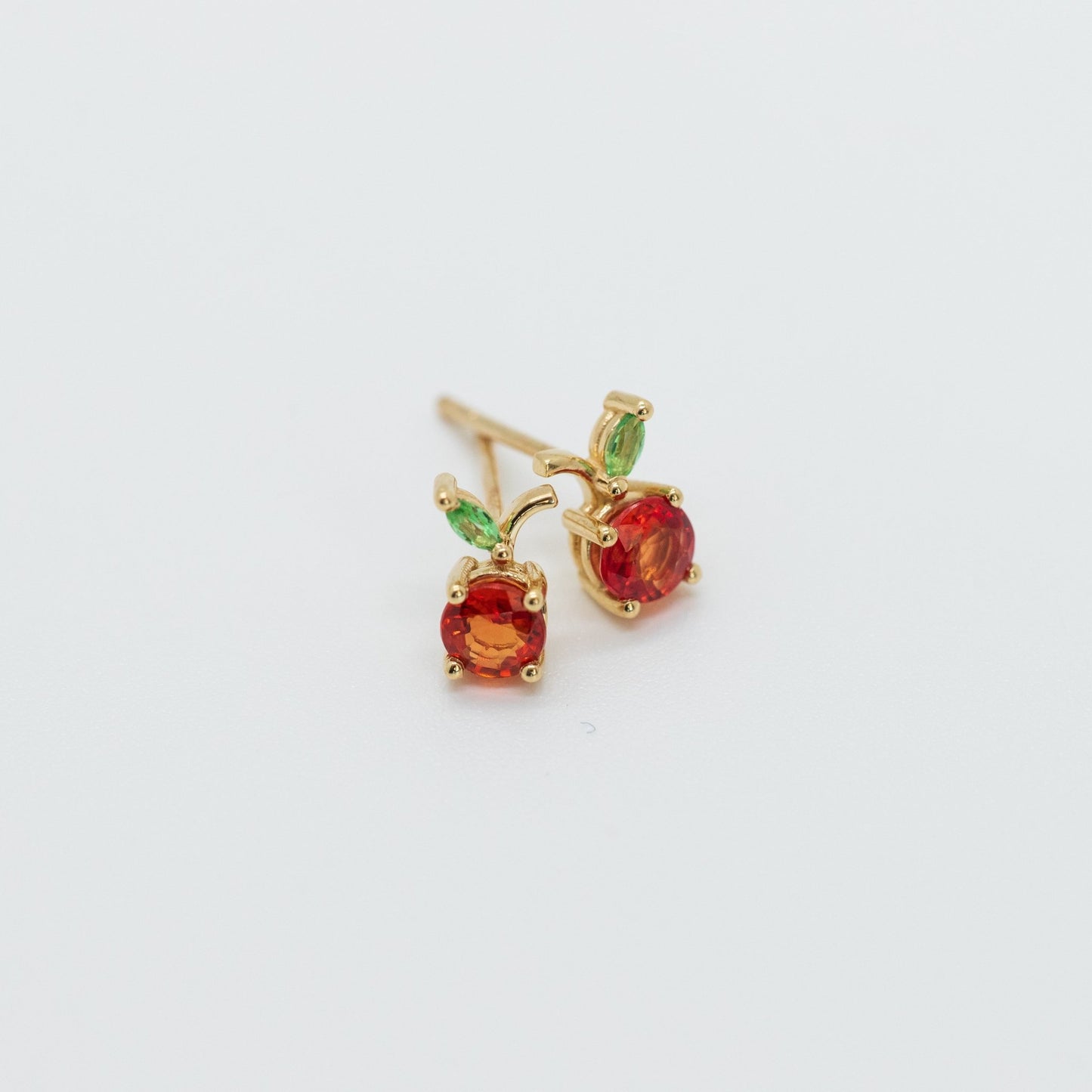 Cherry Studs - Lu and Lo Jewellery