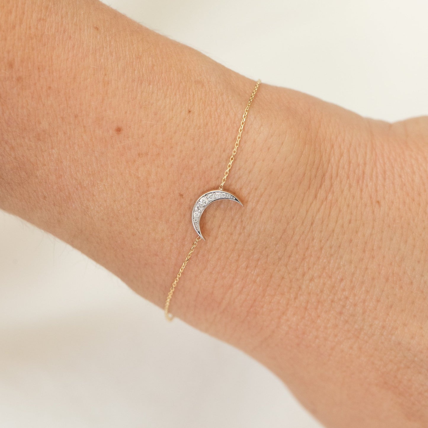 Crescent Glow Necklace - Lu and Lo Jewellery