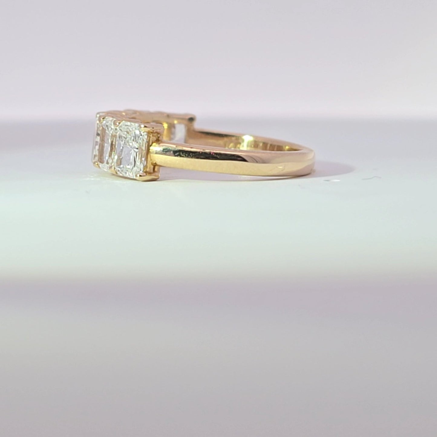 True Diamond Wedding Band - Lu and Lo Jewellery