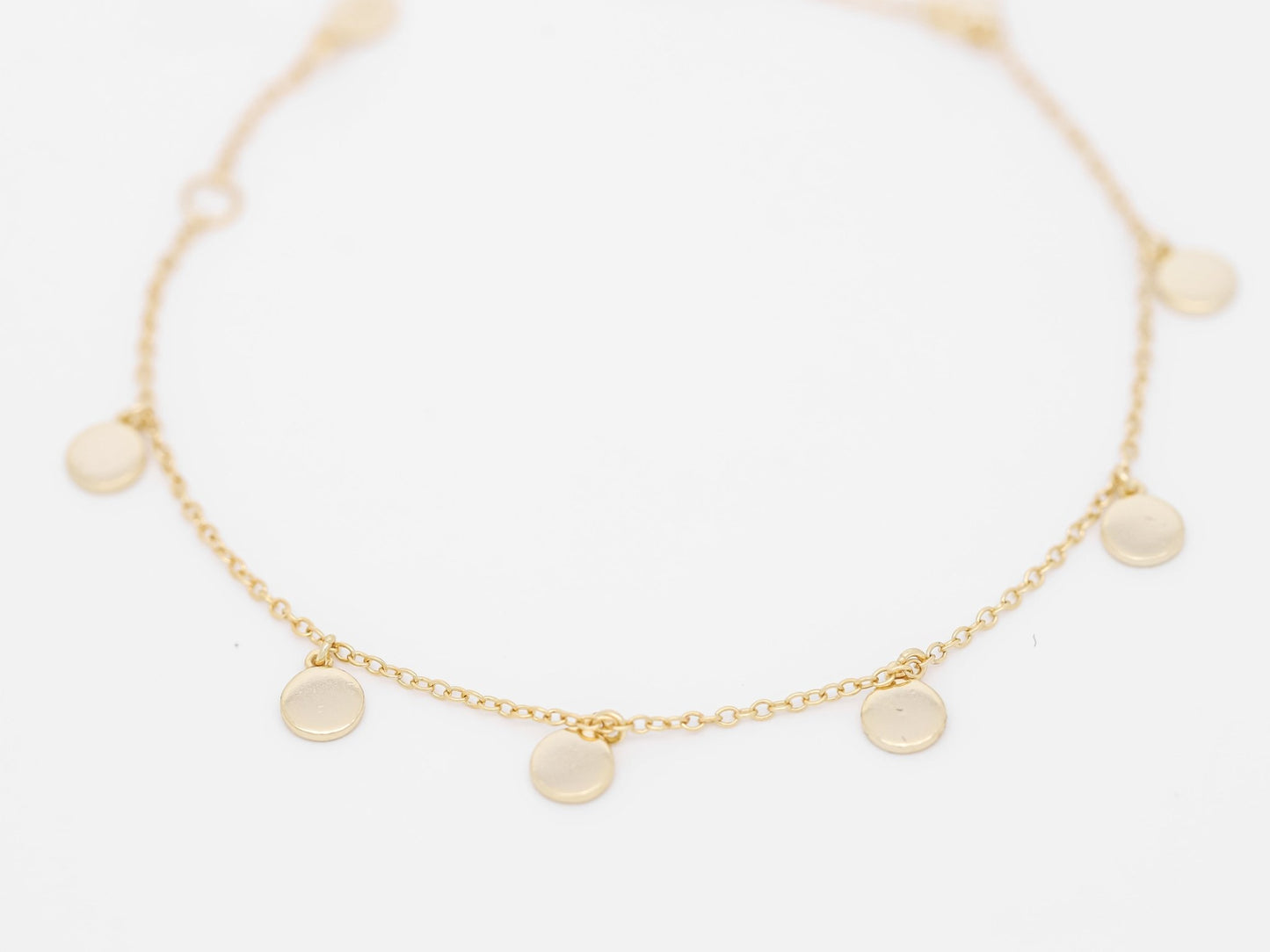 Mini Disc Bracelet - Close View