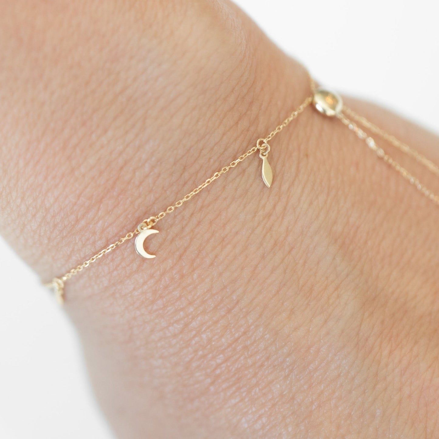 Wearing Mood Charm Bracelet