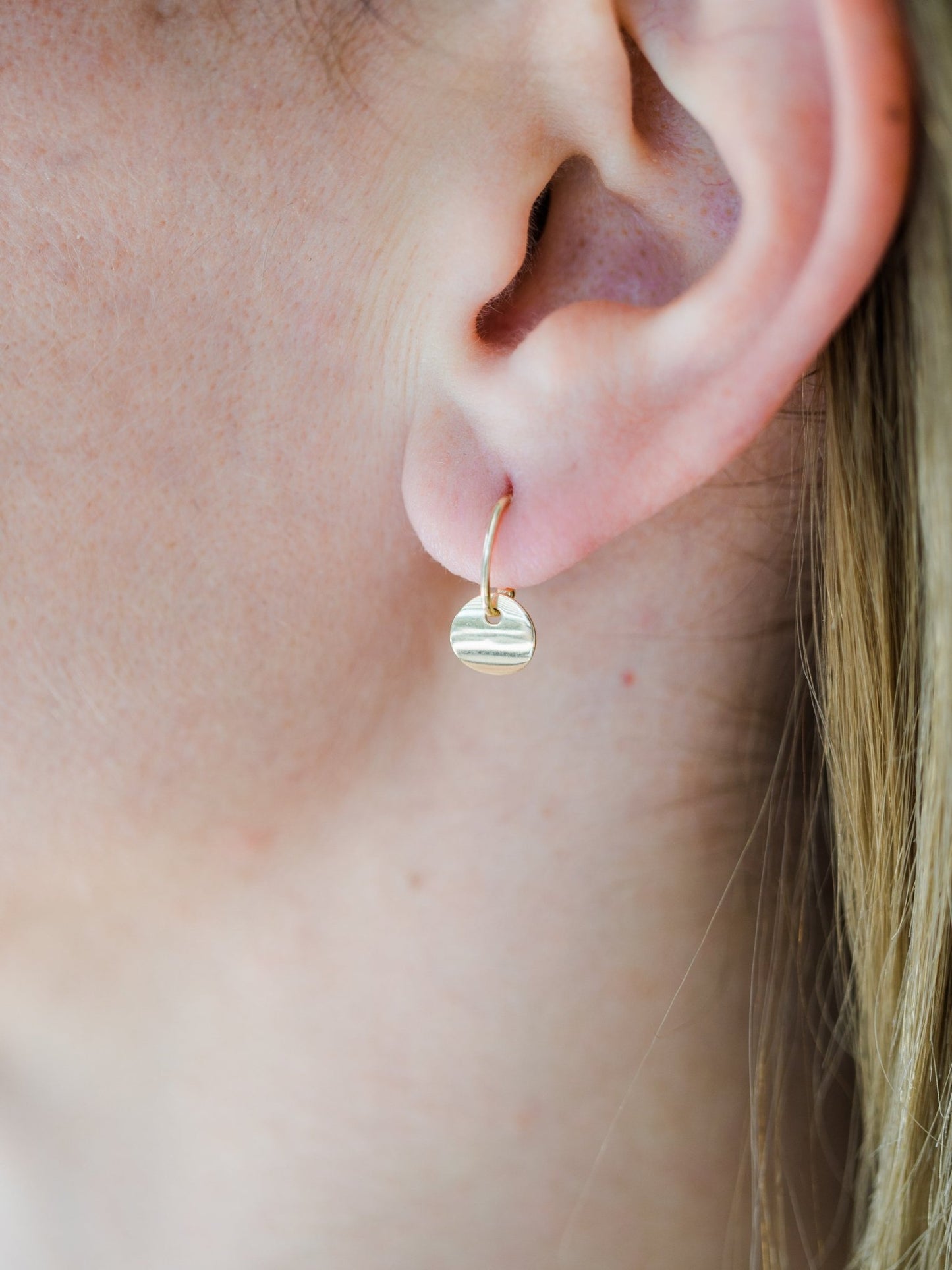 Wearing Hug Me Around Studs