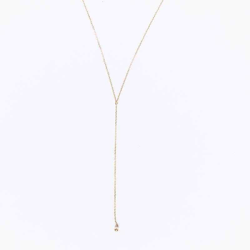 Y-Bead Chain Necklace