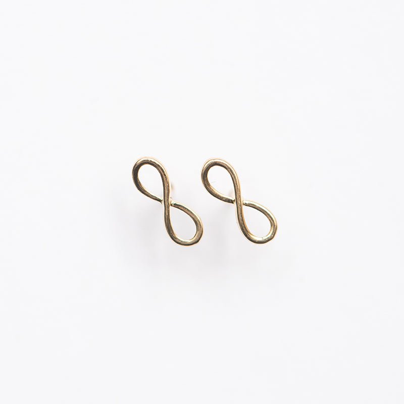 Mini Infinity Stud Earring