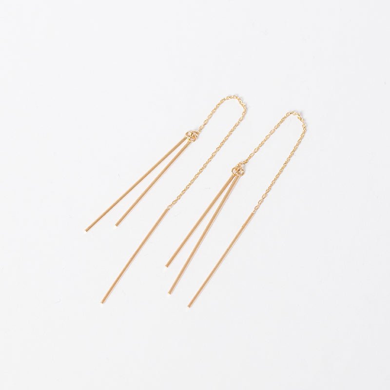 Forked Threader Earring