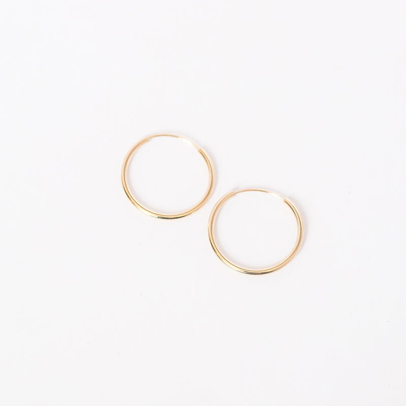 Lightest Small Hoops (16mm diameter)