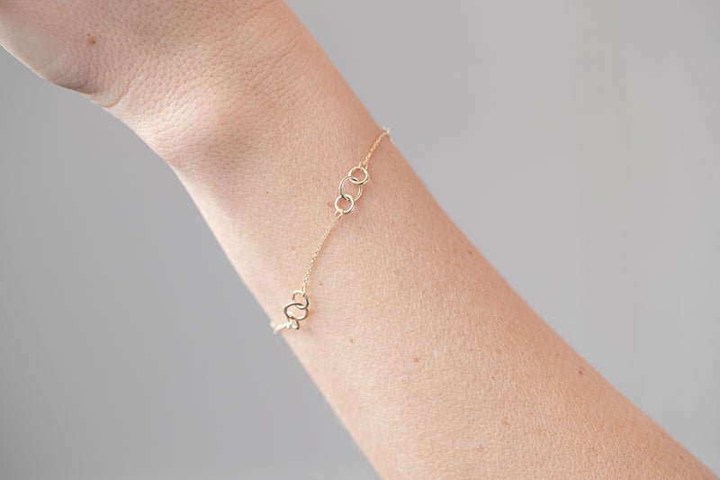 Wearing Cluster Bracelet - 2