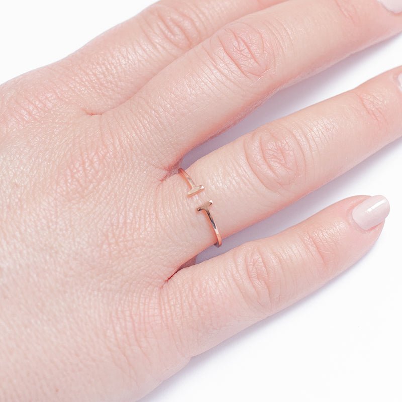 Wearing Minimalist TT Ring