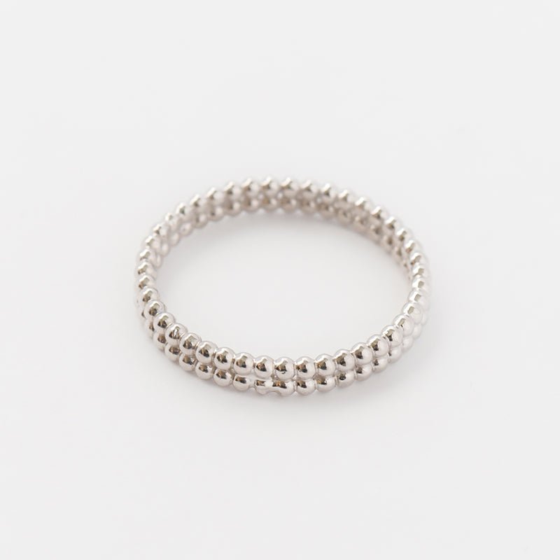 Double Row Bead Ring