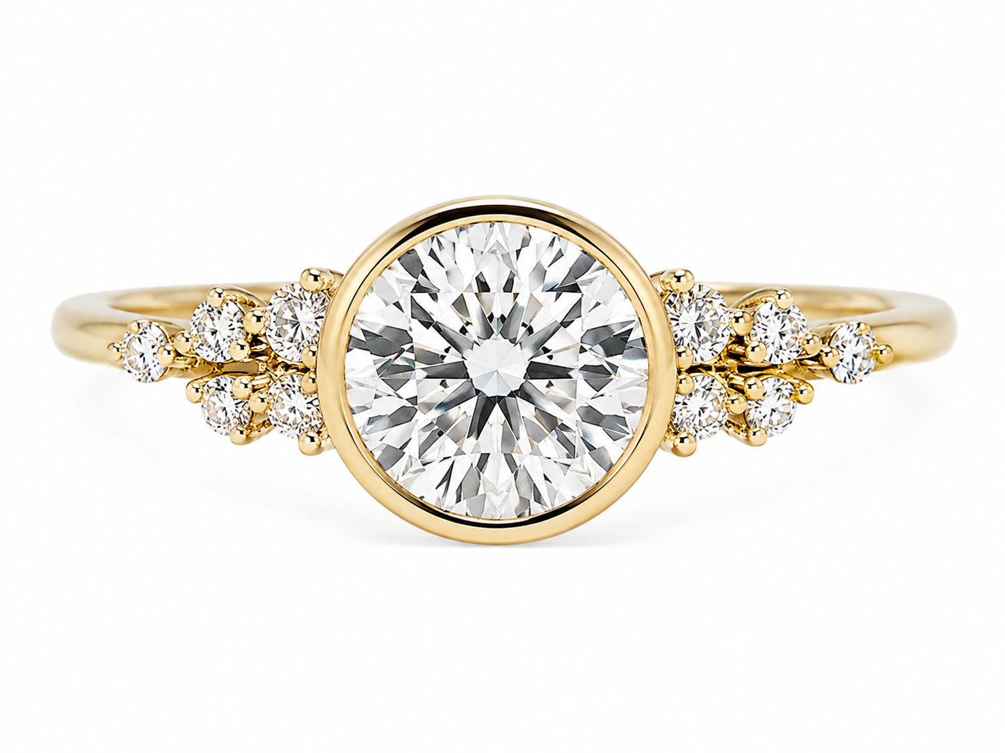 Maria Ring - Round Bezel