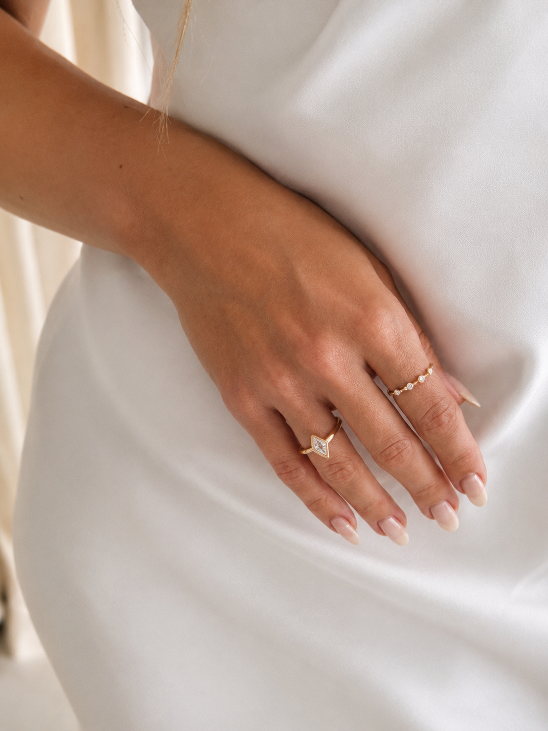 Solène Ring — Kite Diamond