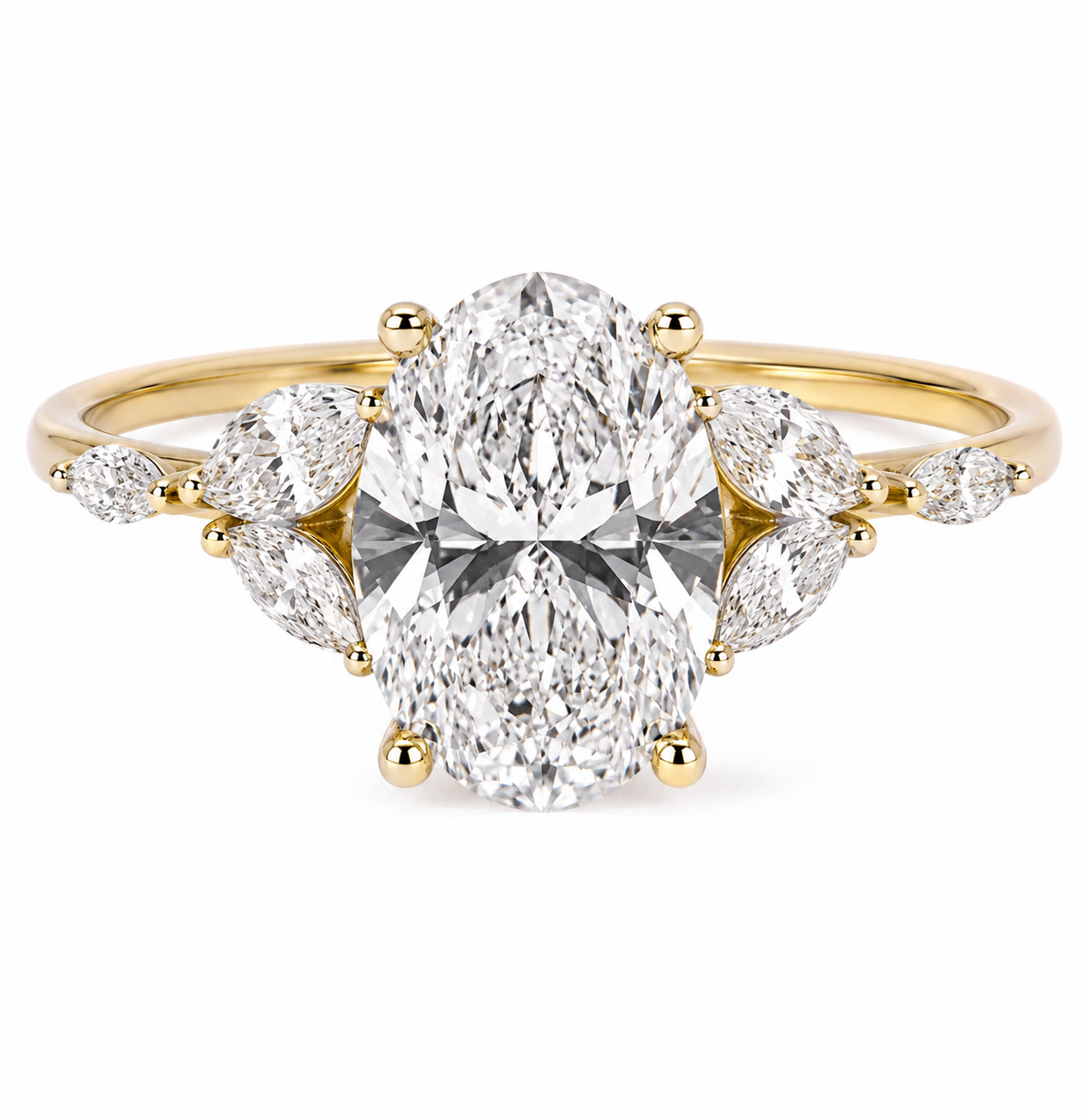 Vivienne Ring- Oval Cut