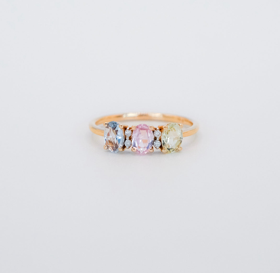 Softest Hue Unicorn Sapphire Ring 