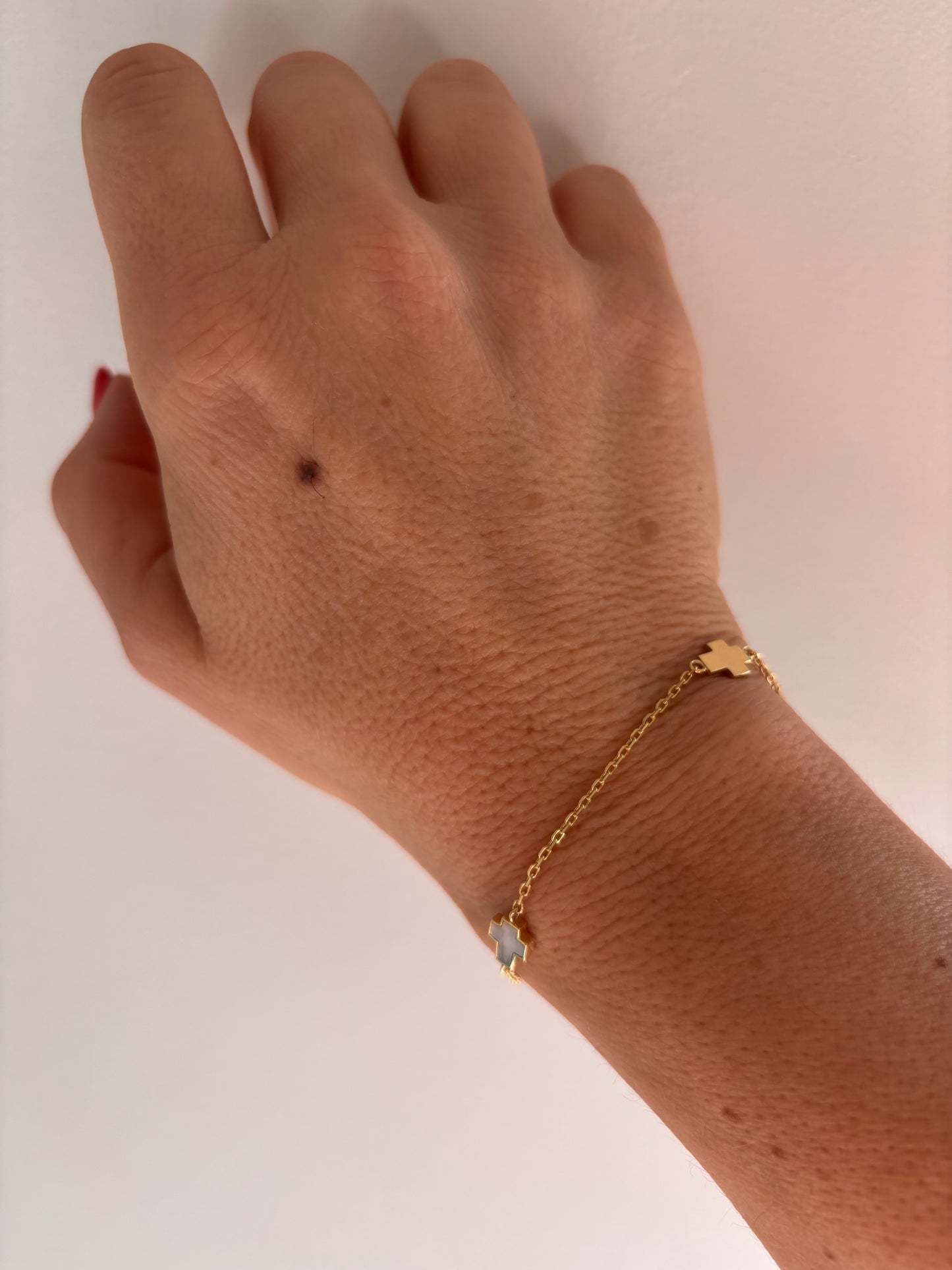 Trinity Cross Bracelet