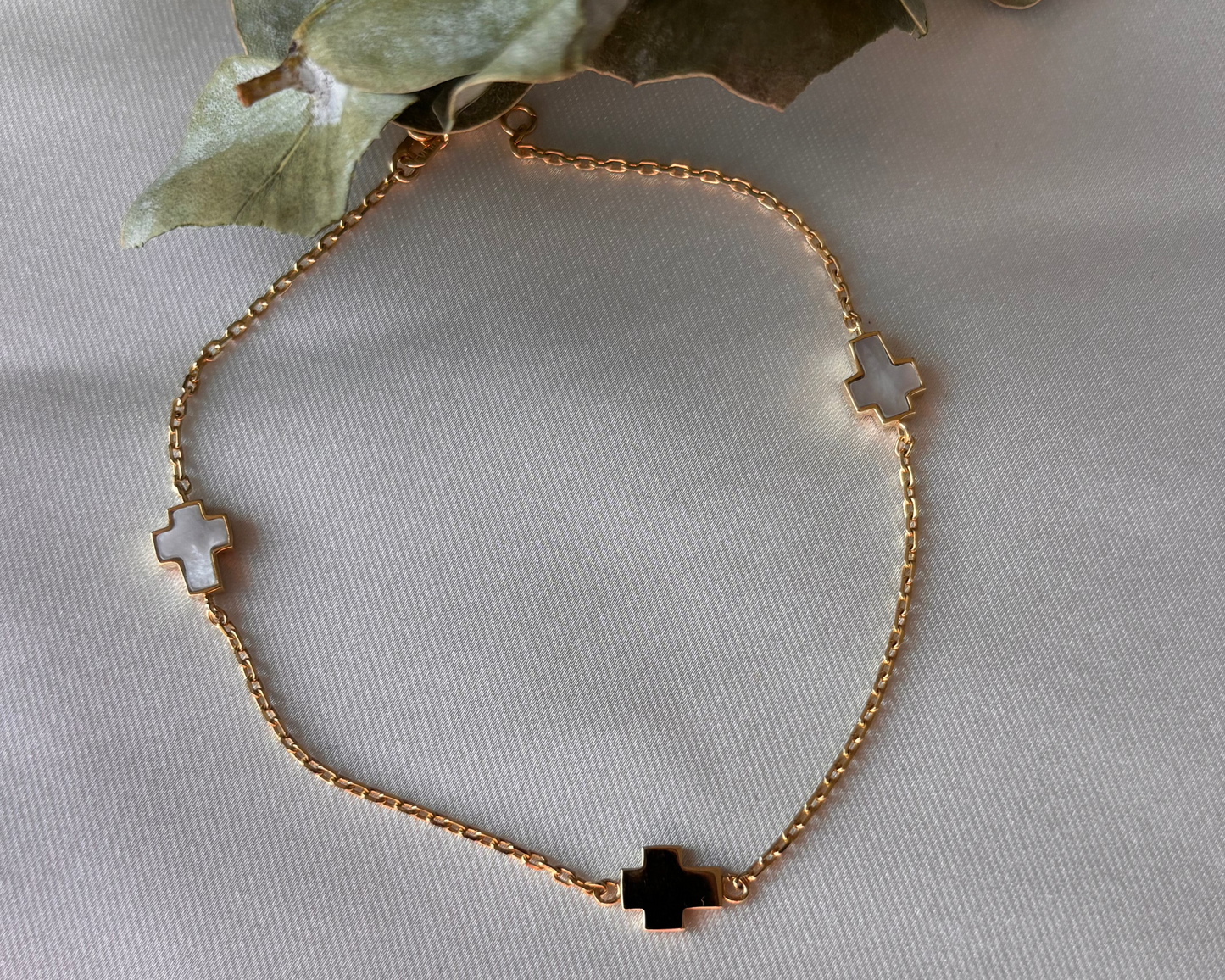 Trinity Cross Bracelet