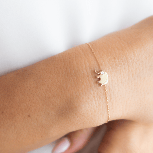 Lucky Ellie Elephant Bracelet - Close View 1