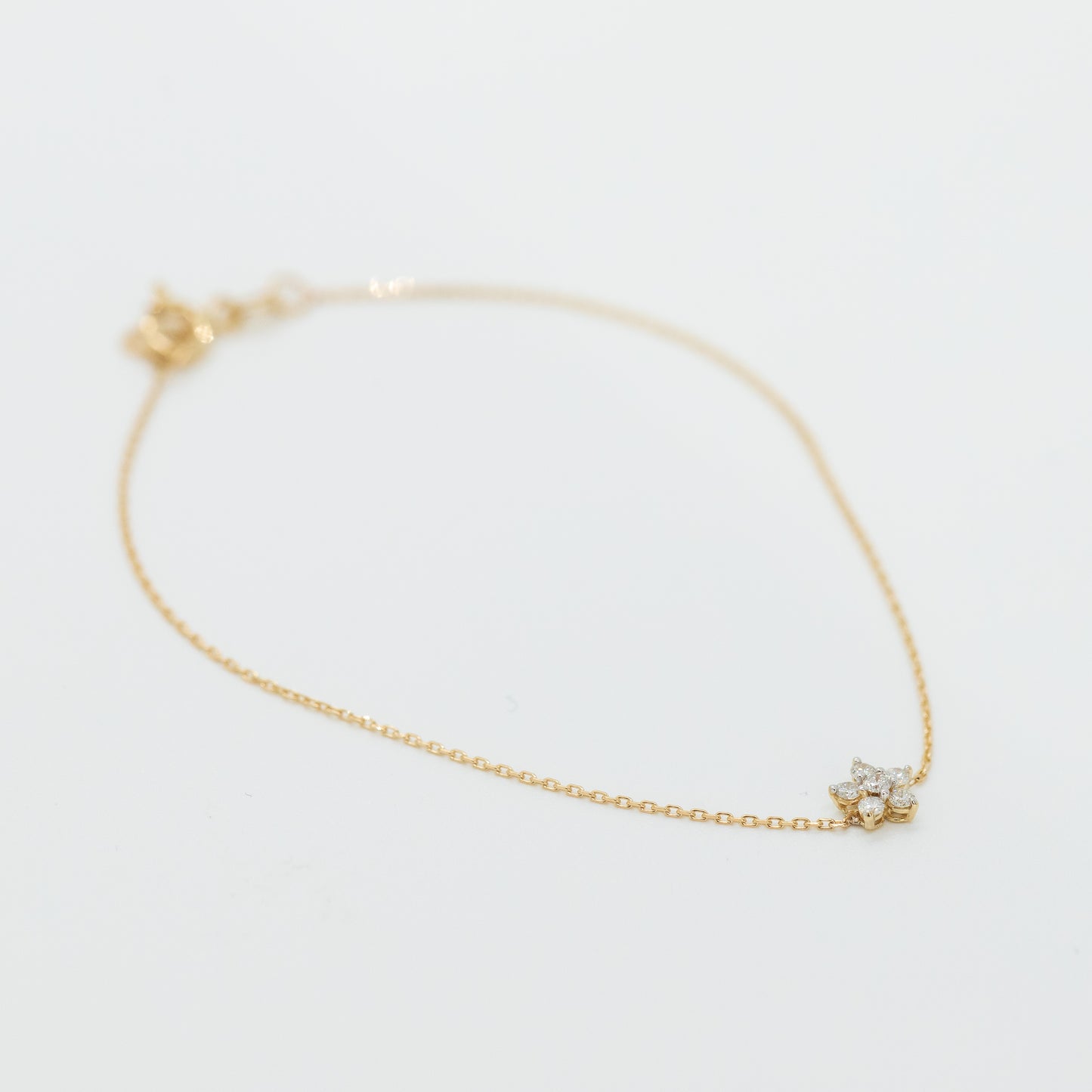 Lucky Diamond Cloverette Bracelet