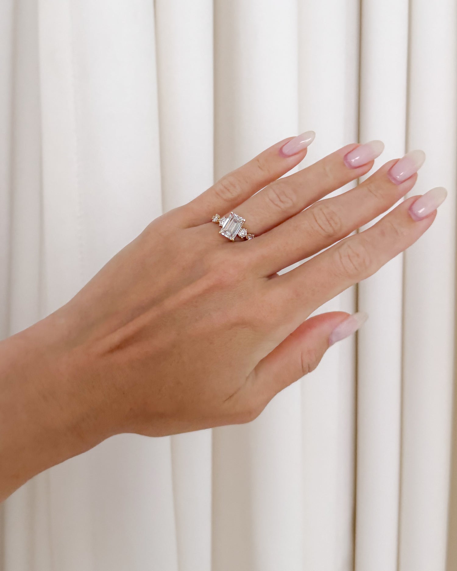 Margot Ring — Emerald-Cut Lab-Grown Diamond - Lu and Lo Jewellery