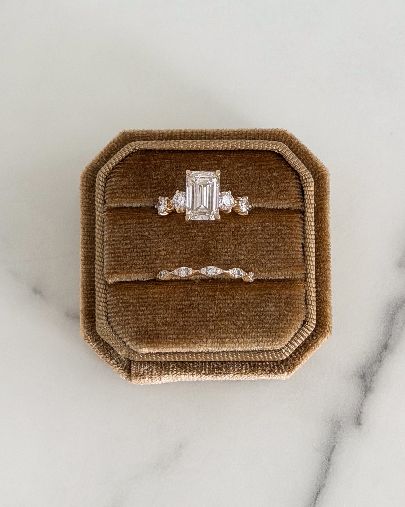 Margot Ring — Emerald-Cut Lab-Grown Diamond - Lu and Lo Jewellery
