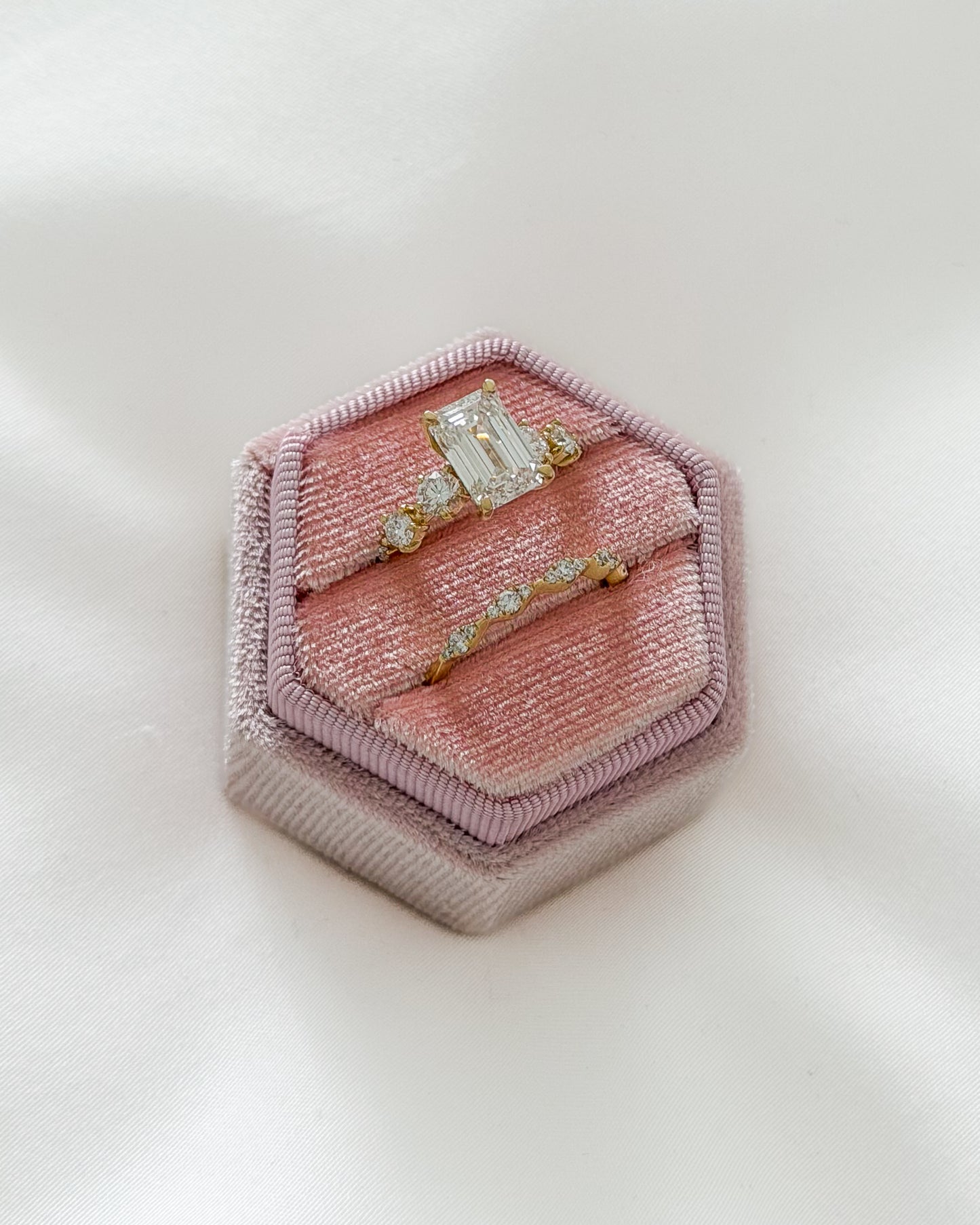 Margot Ring — Emerald-Cut Lab-Grown Diamond - Lu and Lo Jewellery