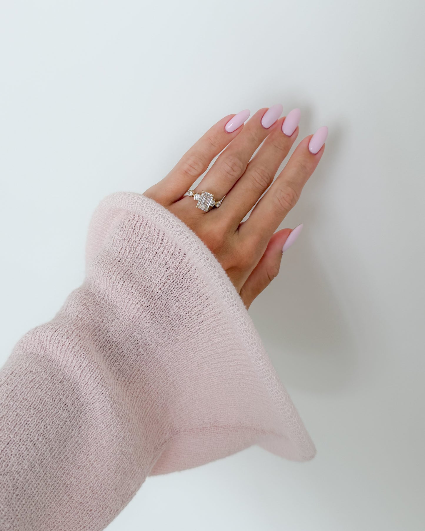 Margot Ring — Emerald-Cut Lab-Grown Diamond - Lu and Lo Jewellery