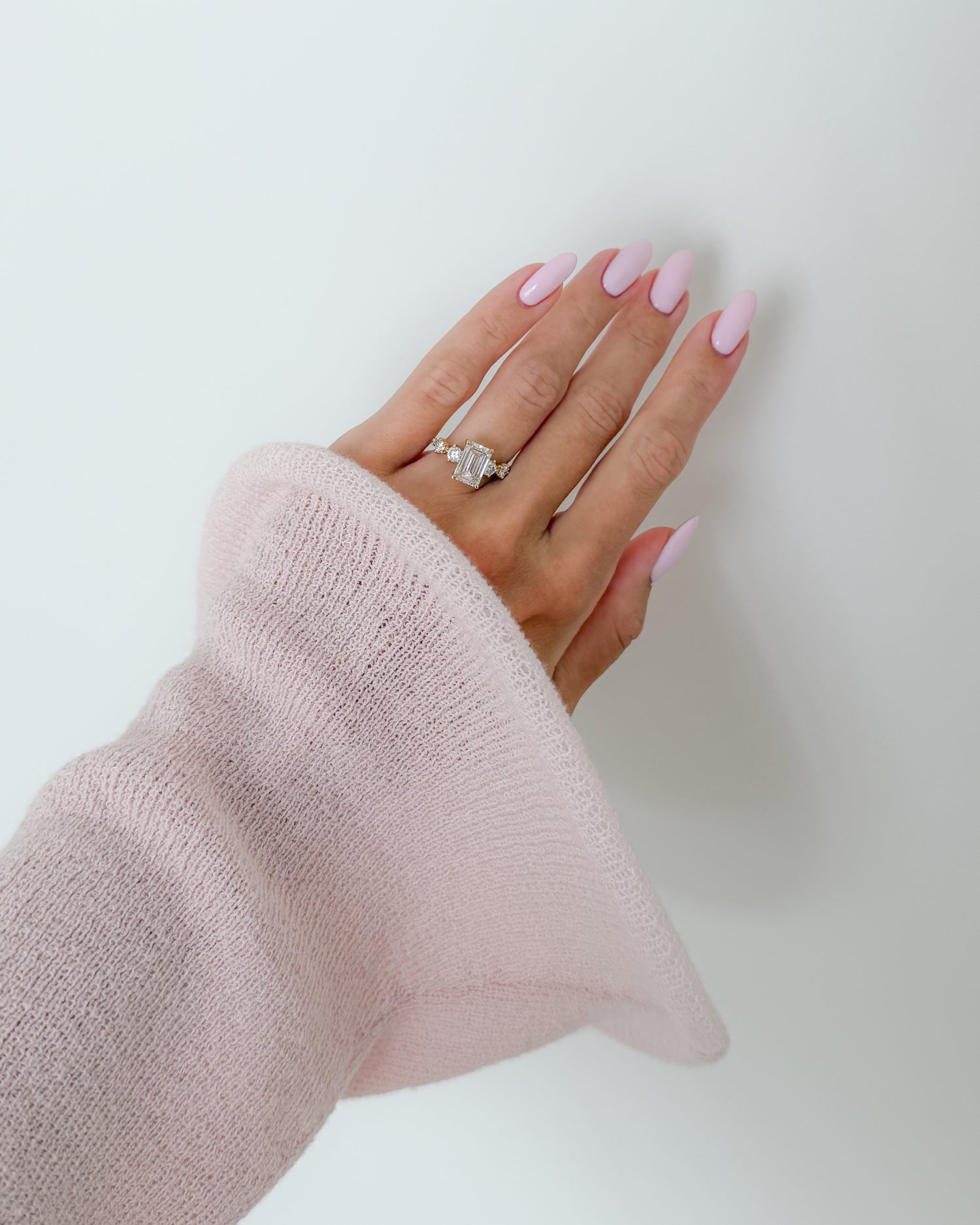 Margot Ring — Emerald-Cut Lab-Grown Diamond - Lu and Lo Jewellery