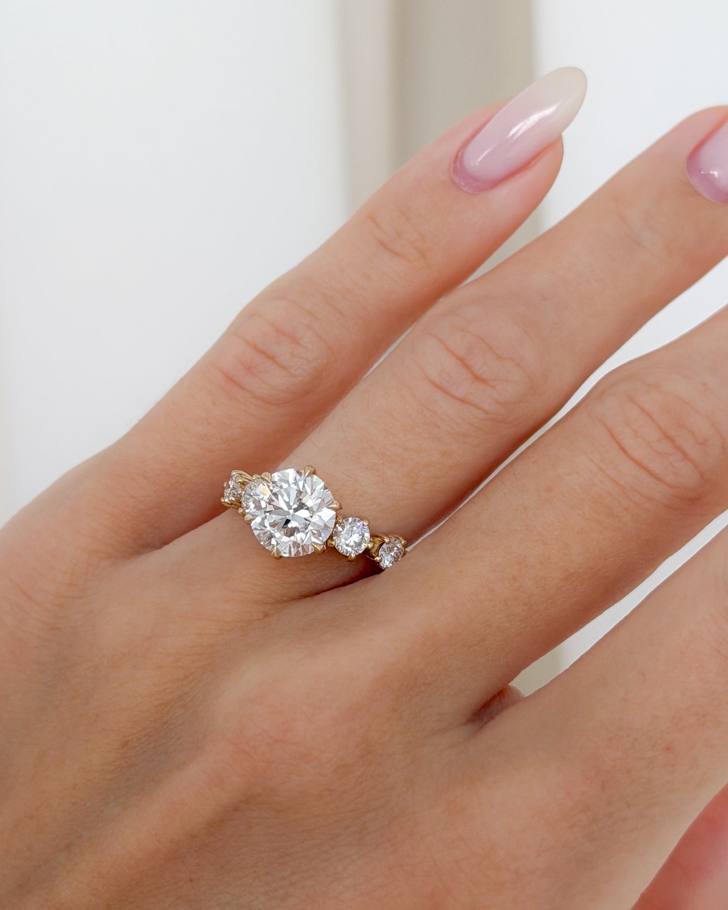 Odette Ring — Round Cut