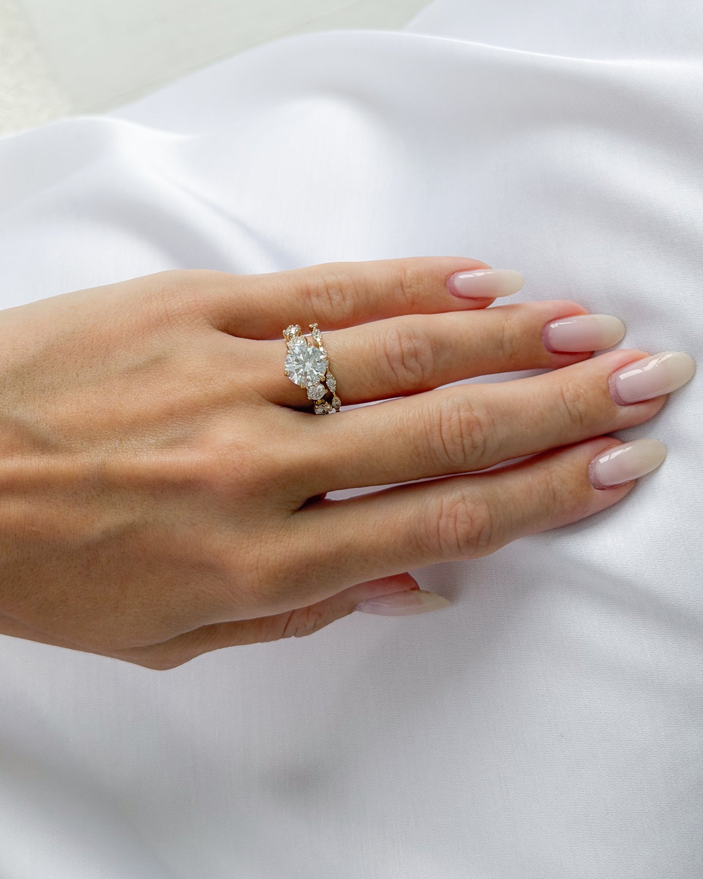 Odette Ring — Round Cut
