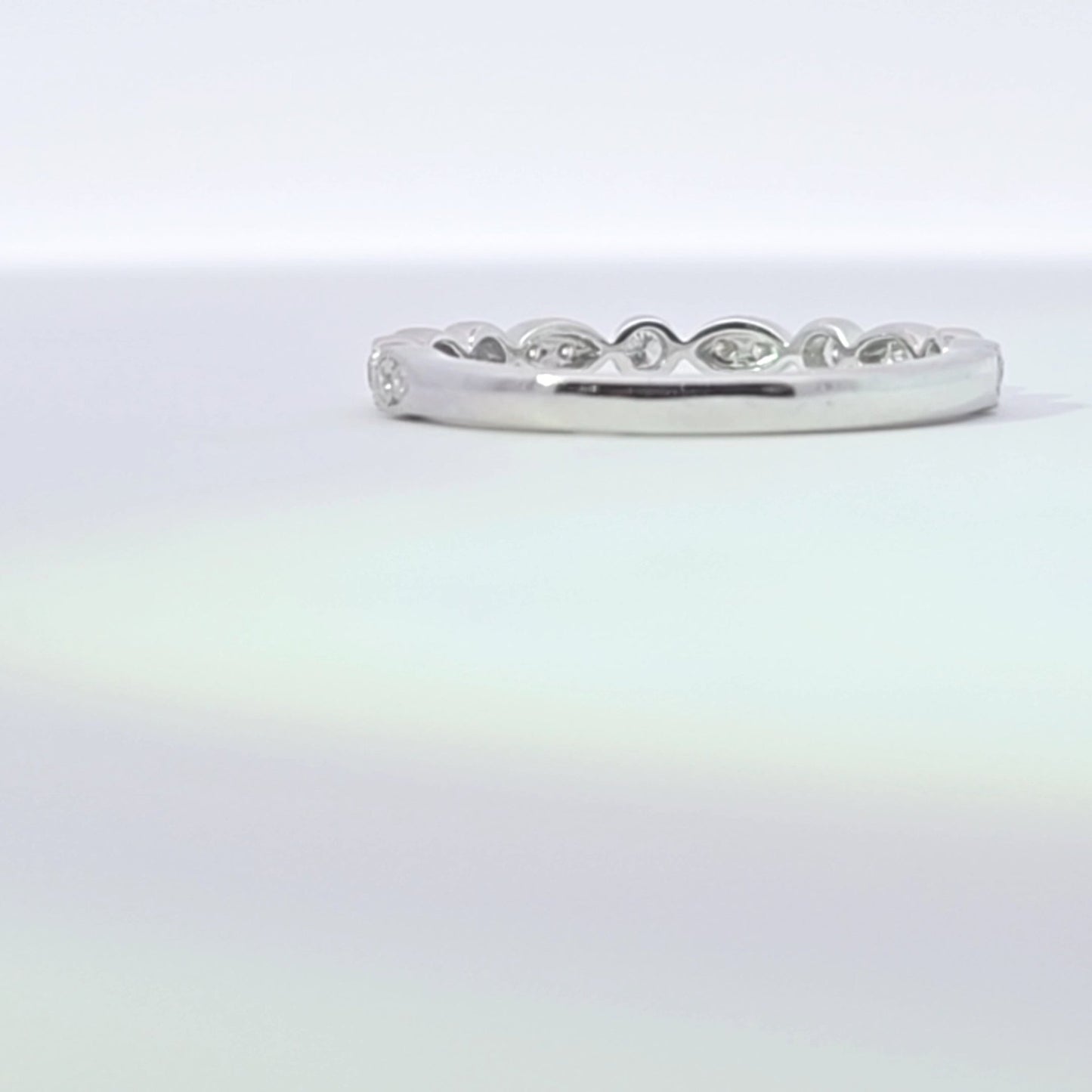 Aurora Diamond Weding Band - Lu and Lo Jewellery