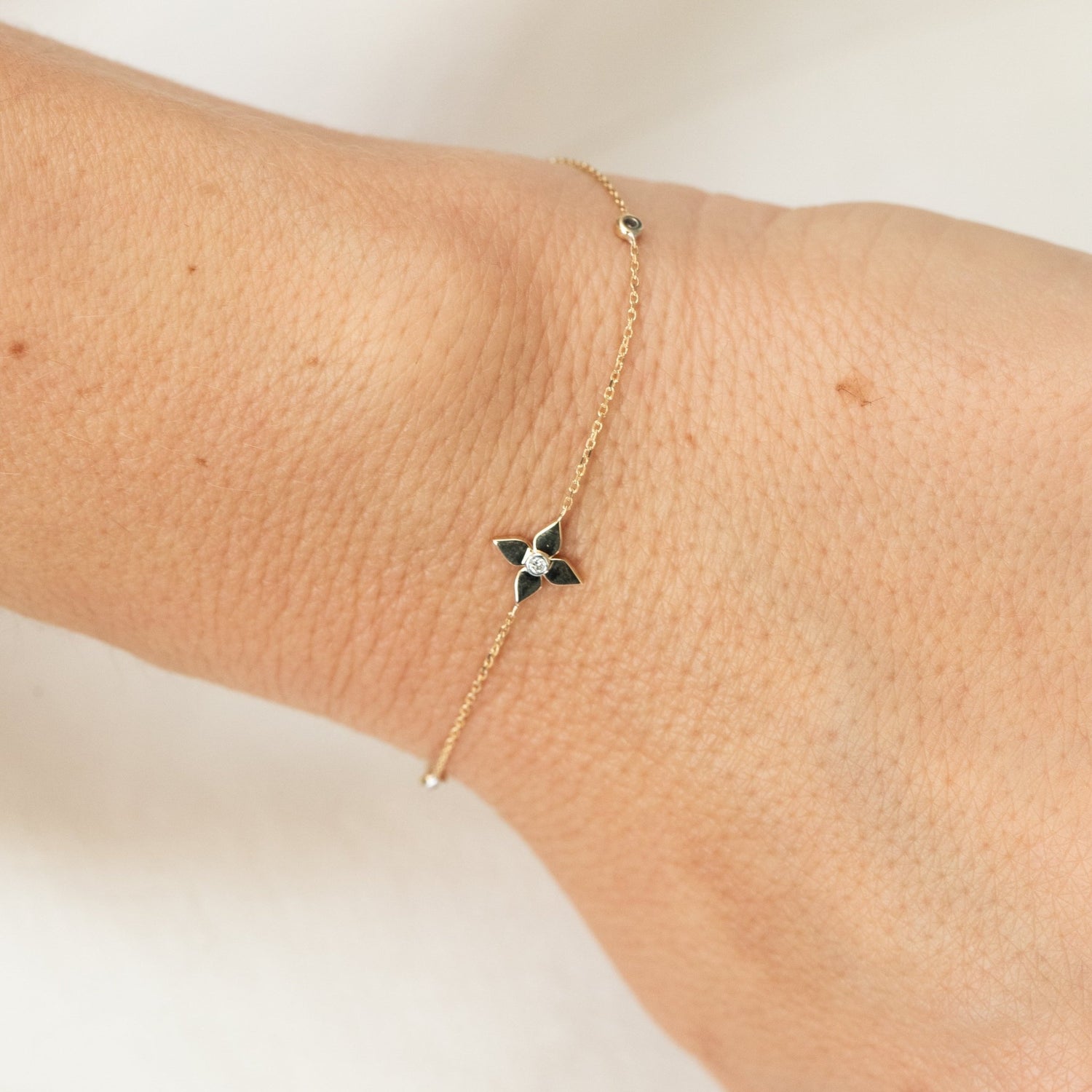 Celeste Diamond Star Bracelet - Lu and Lo Jewellery