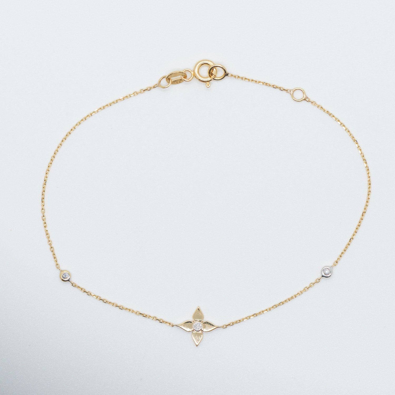 Celeste Diamond Star Bracelet - Lu and Lo Jewellery