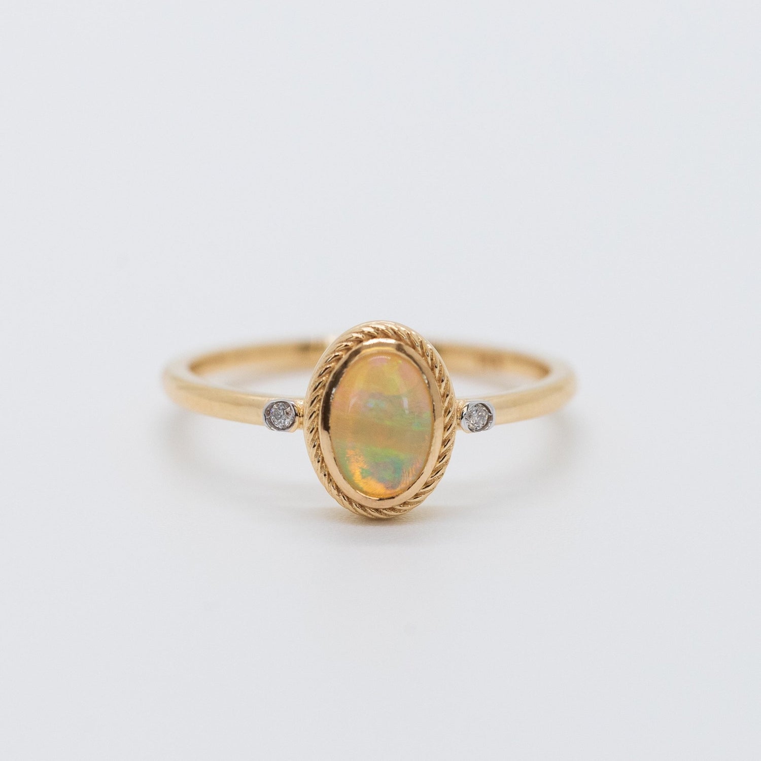 Celeste Opal Ring - Lu and Lo Jewellery
