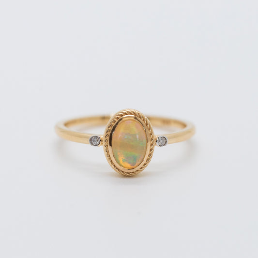 Celeste Opal Ring - Lu and Lo Jewellery