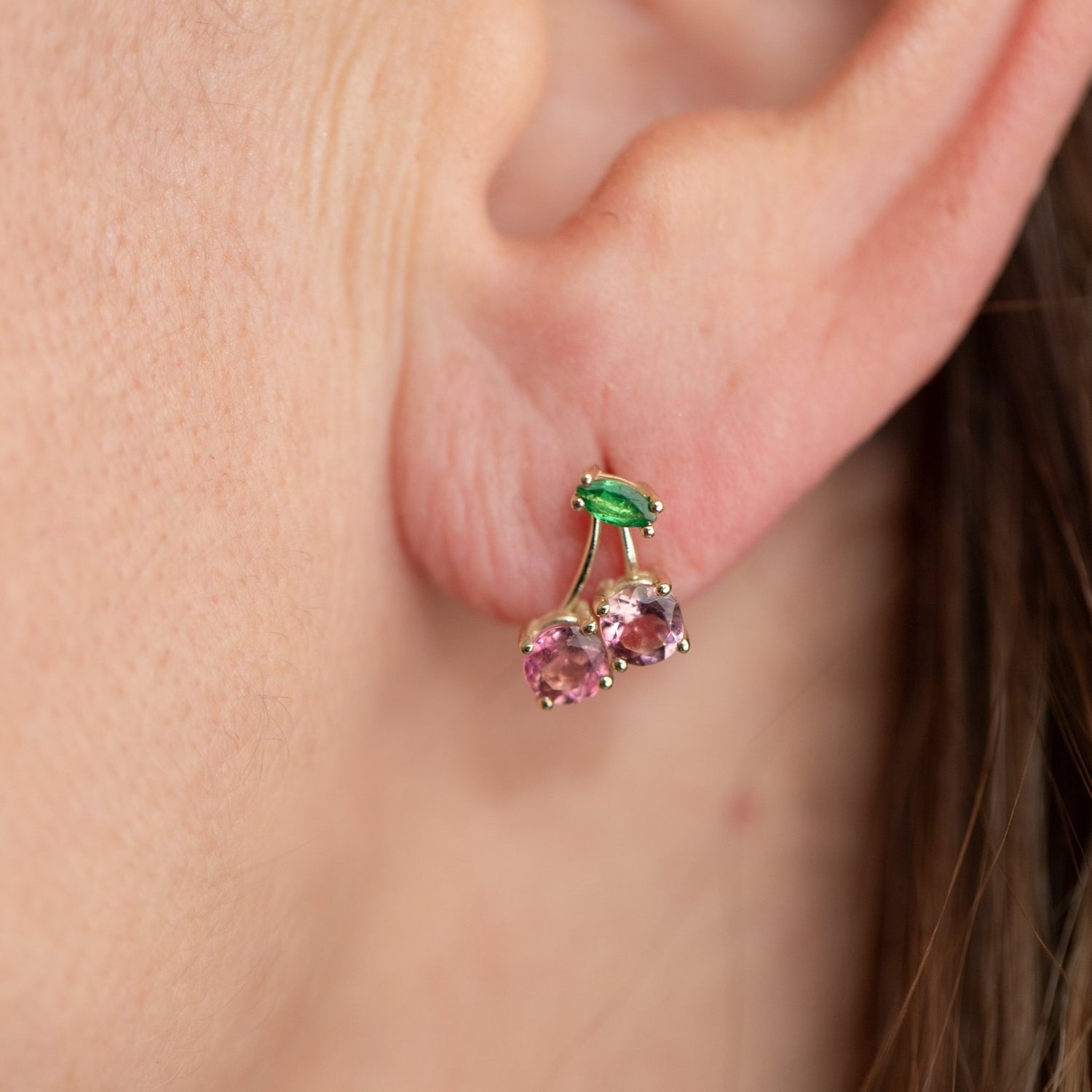 Cherry Blossom Studs - Lu and Lo Jewellery