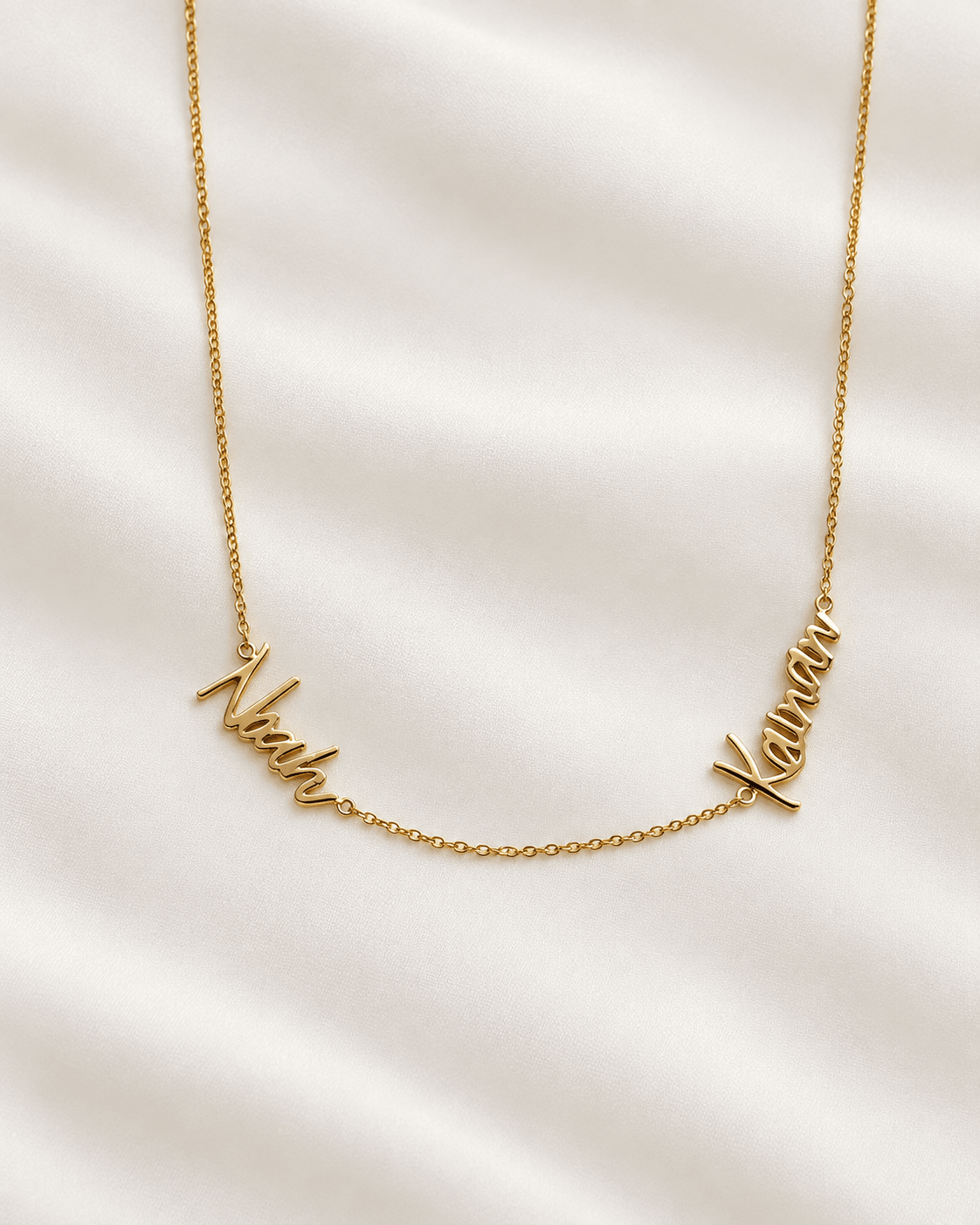 Duo Name Necklace - Lu and Lo Jewellery