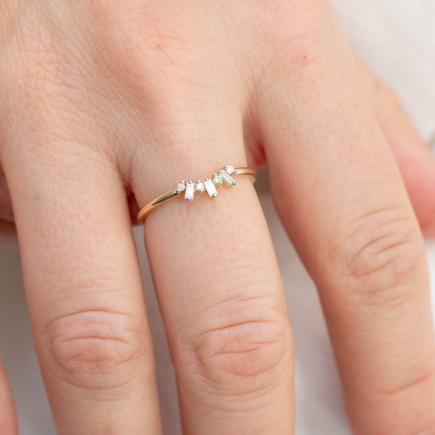 Éclat Horizon Ring - Lu and Lo Jewellery