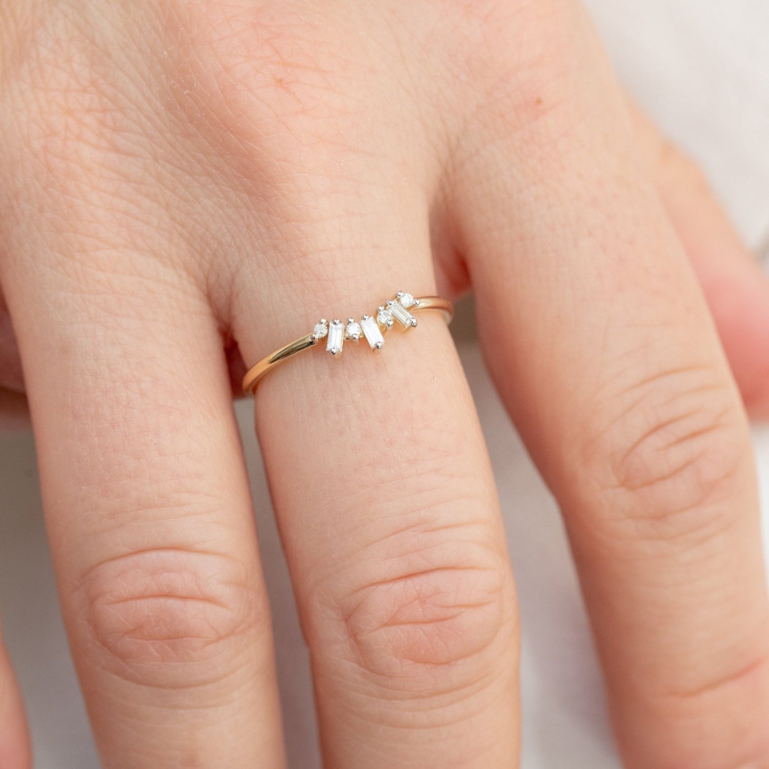 Éclat Horizon Ring - Lu and Lo Jewellery