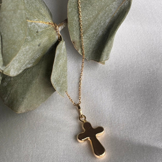 Elio Cross Pendant - Lu and Lo Jewellery