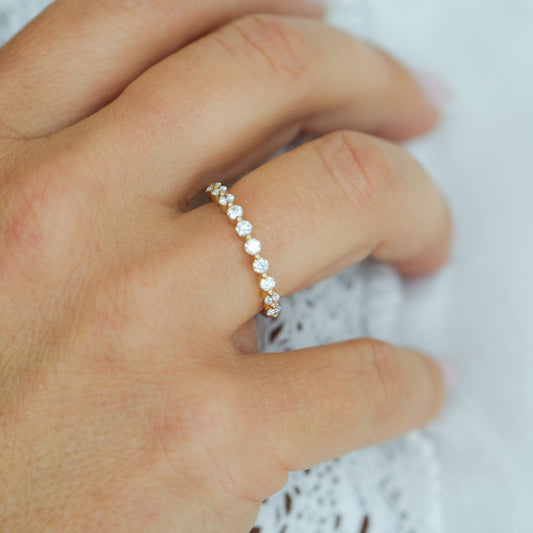 Eternal Diamond Wedding Band - Lu and Lo Jewellery