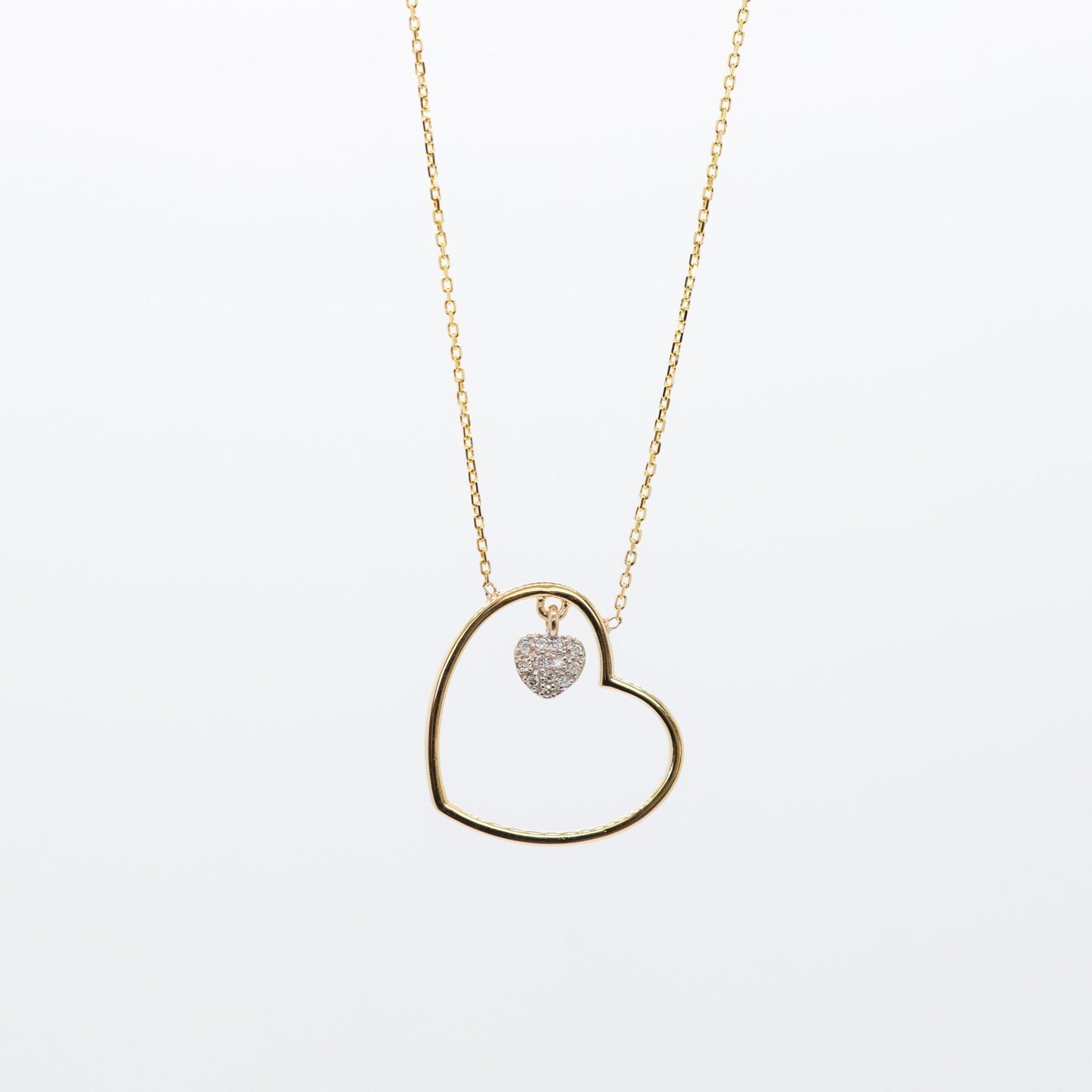 Heart to Heart Necklace - Lu and Lo Jewellery