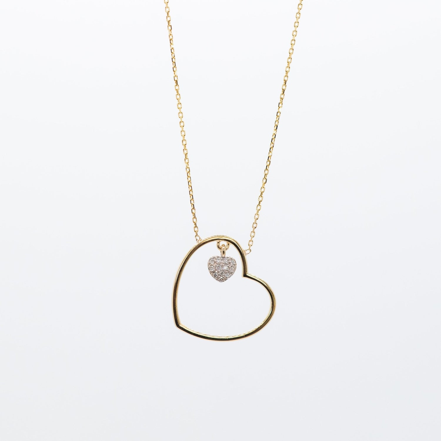 Heart to Heart Necklace - Lu and Lo Jewellery