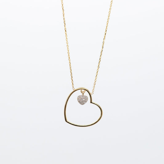 Heart to Heart Necklace - Lu and Lo Jewellery