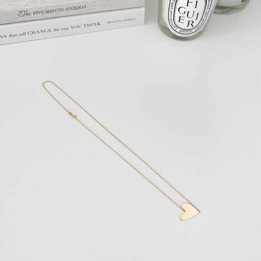 Petite Grande Heart Necklace