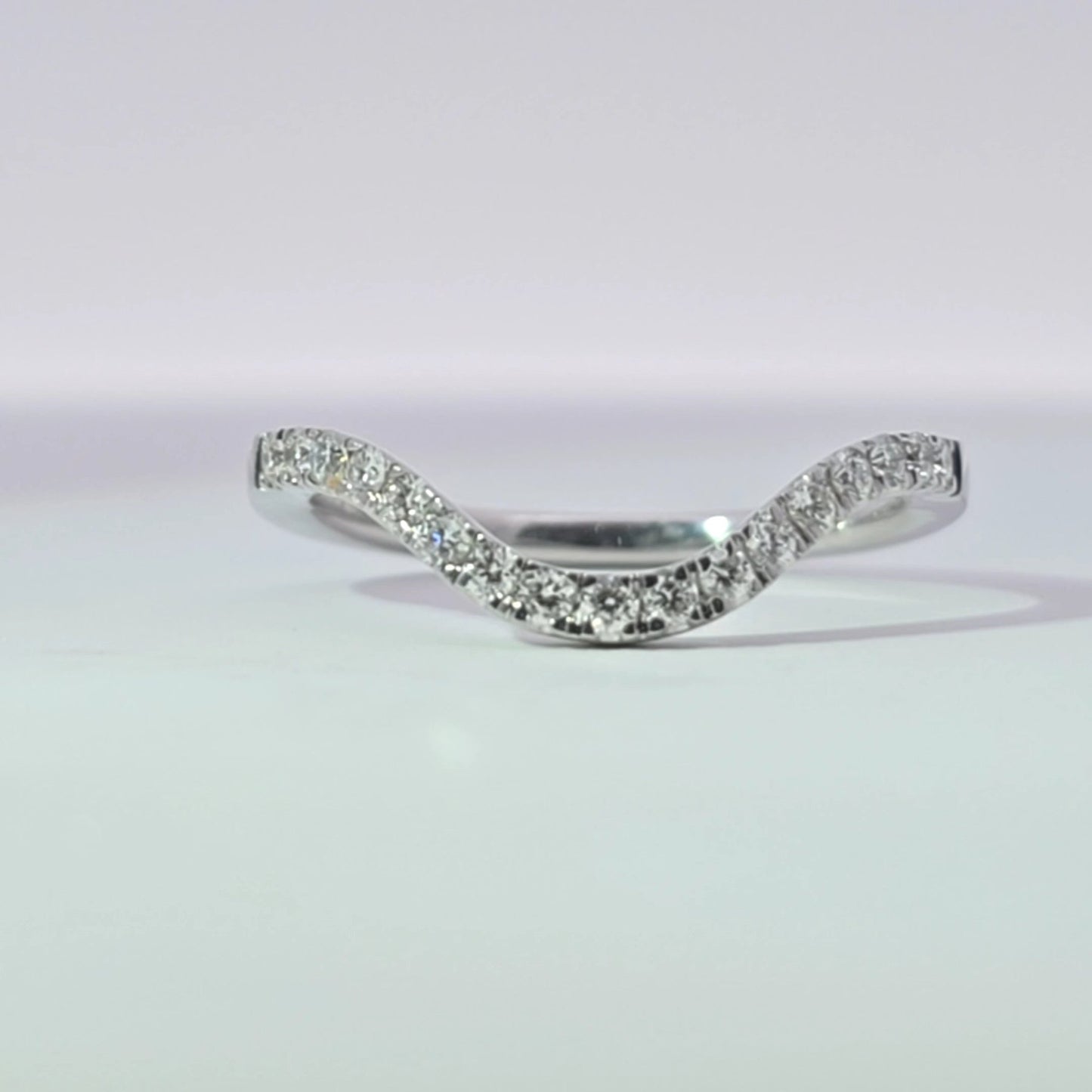 Iris Diamond Wedding Band - Lu and Lo Jewellery