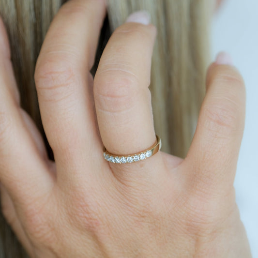 Ivy Diamond Wedding Band - Lu and Lo Jewellery