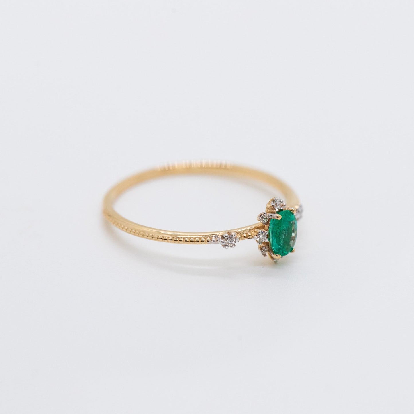 Jasmine Emerald Ring - Lu and Lo Jewellery