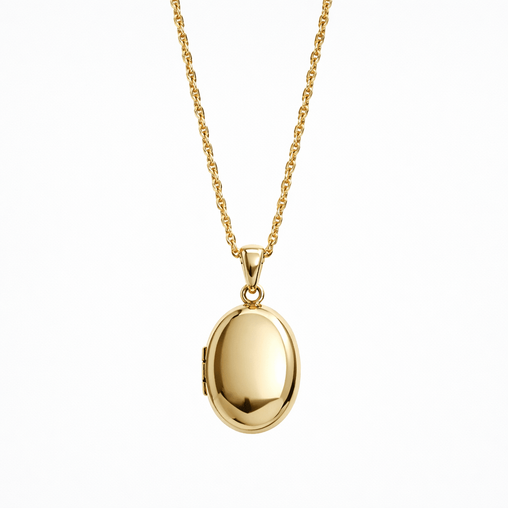 Lou Locket | Personalized Fine Jewelry Pendant - Lu and Lo Jewellery
